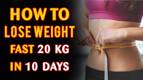 How To Lose Weight In A Week 